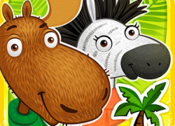 Детские игры для Android. Интерактивный журнал «Лось и Зебра» для детей от 3 до 7 лет.